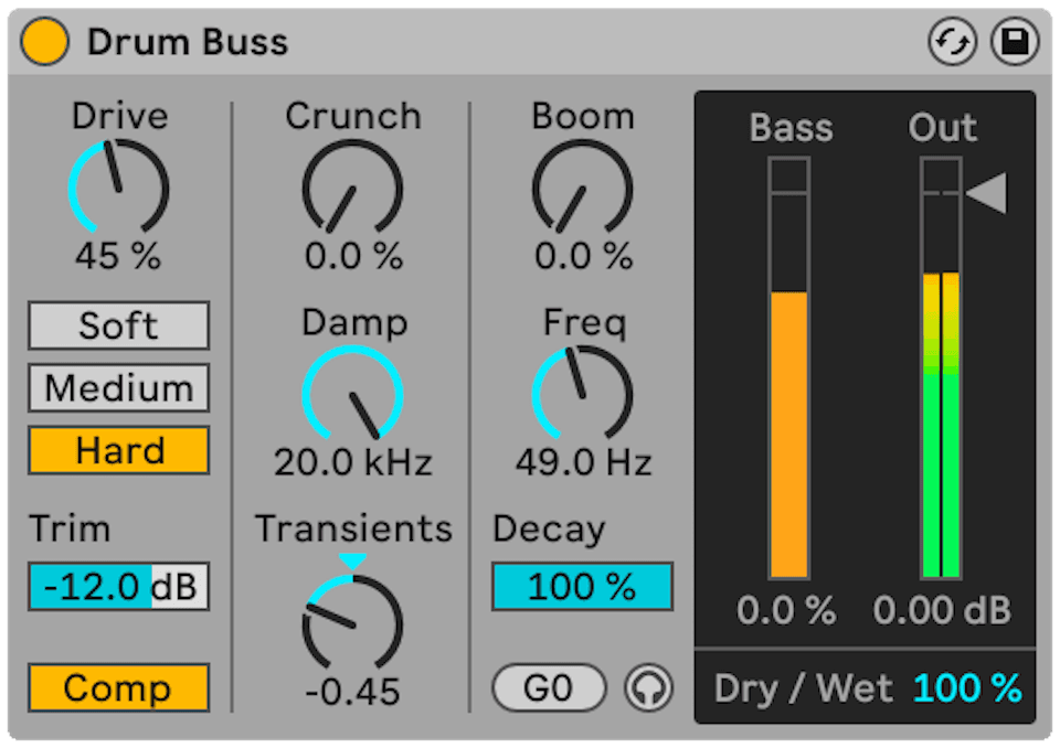 Ableton Drum Buss